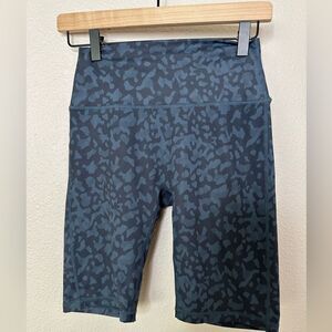 BuffBunny Leopard Print Biker Shorts Sz S